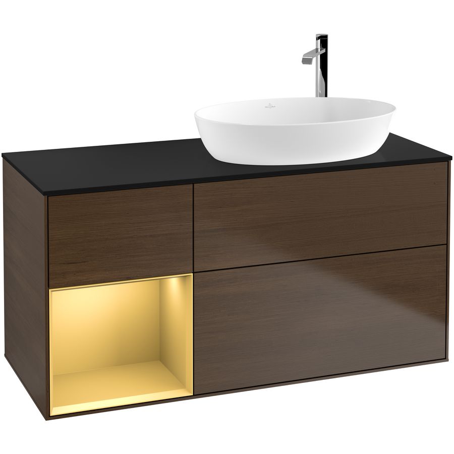 Wastafelonderkast Finion 1200x603x501mm W.Veneer G922HFGN
