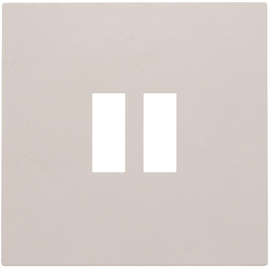 Afwerkingsset dubbele USB-A-lader light grey