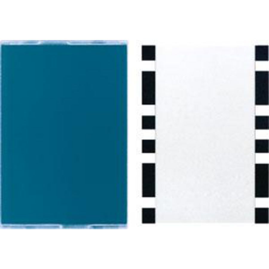 Afdekking A(S)500 wit plexigl.m. tekststrook