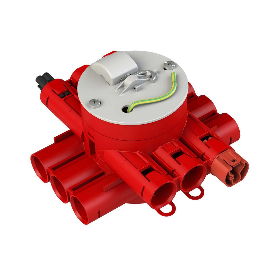 Stekerbare centraaldoos CW75-R1-brandwerend