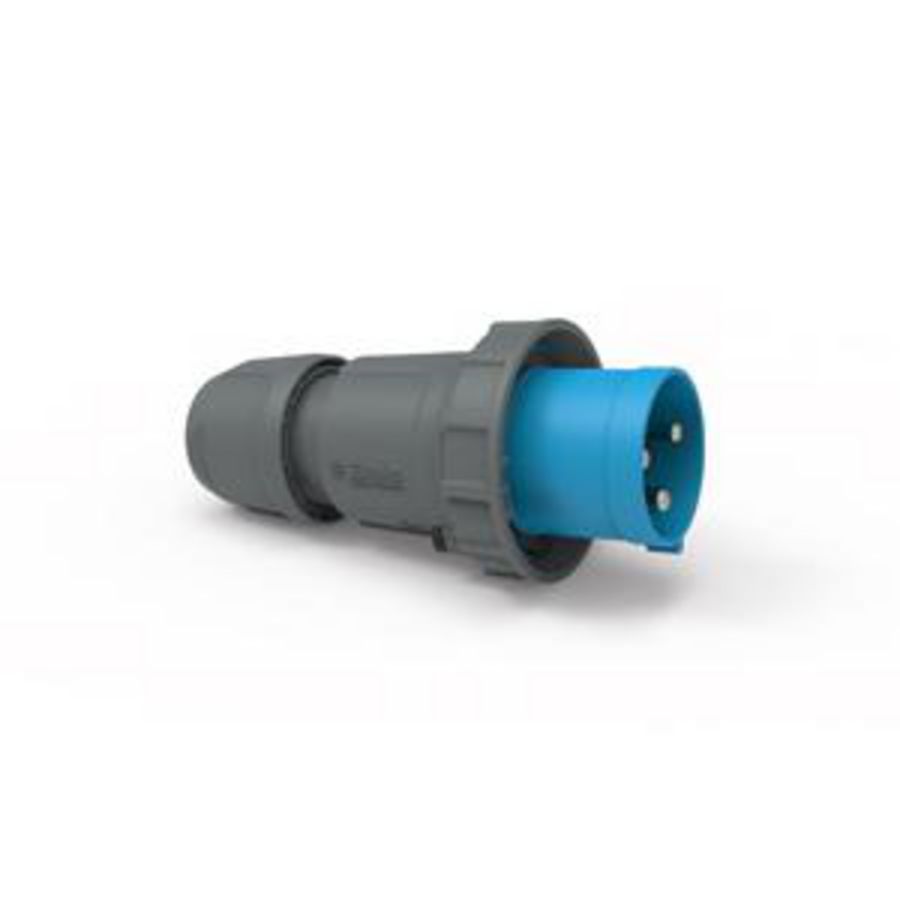 Steker 6h 125A 3P 230V IP67 MG Ni