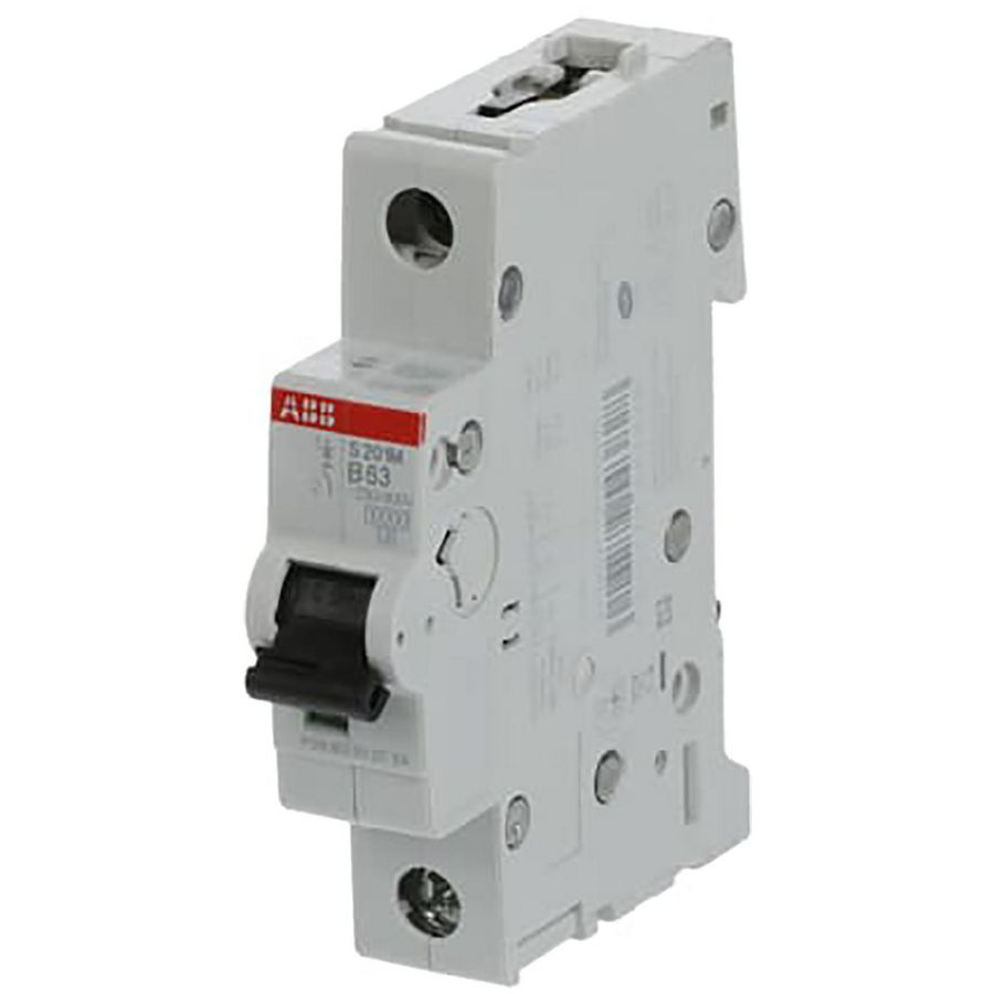 Installatieautomaat 10kA 1-polig B-karakteristiek 63A