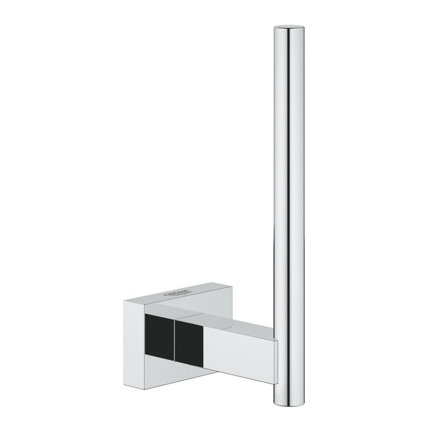 Essentials cube reserveclosetrolhouder chroom
