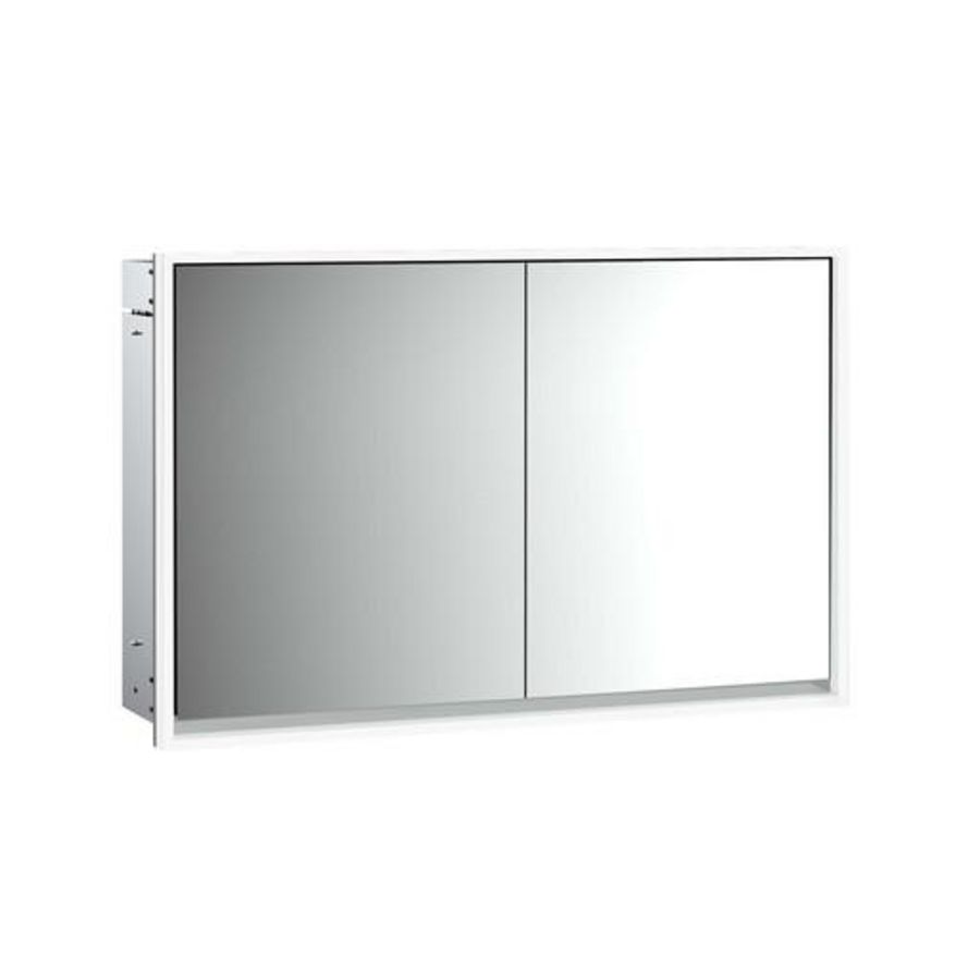 Spiegelkast Loft inbouw 1200mm 2 deur