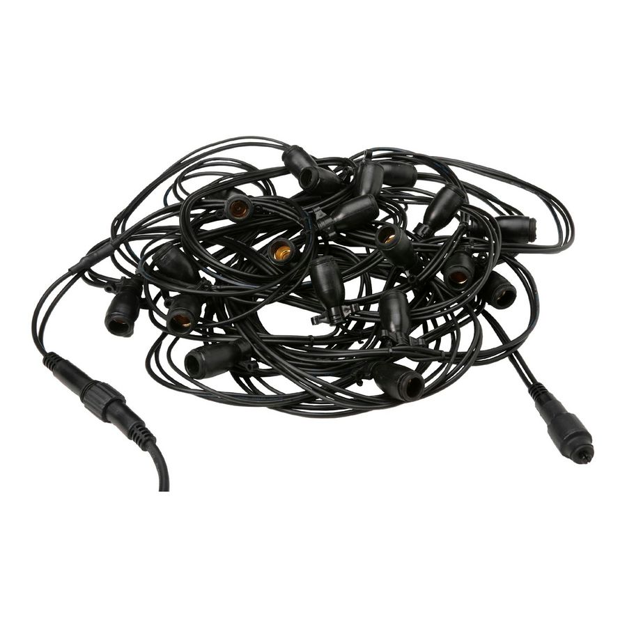 Verlichting String Lite 10M 20st 12V E14 230V connector