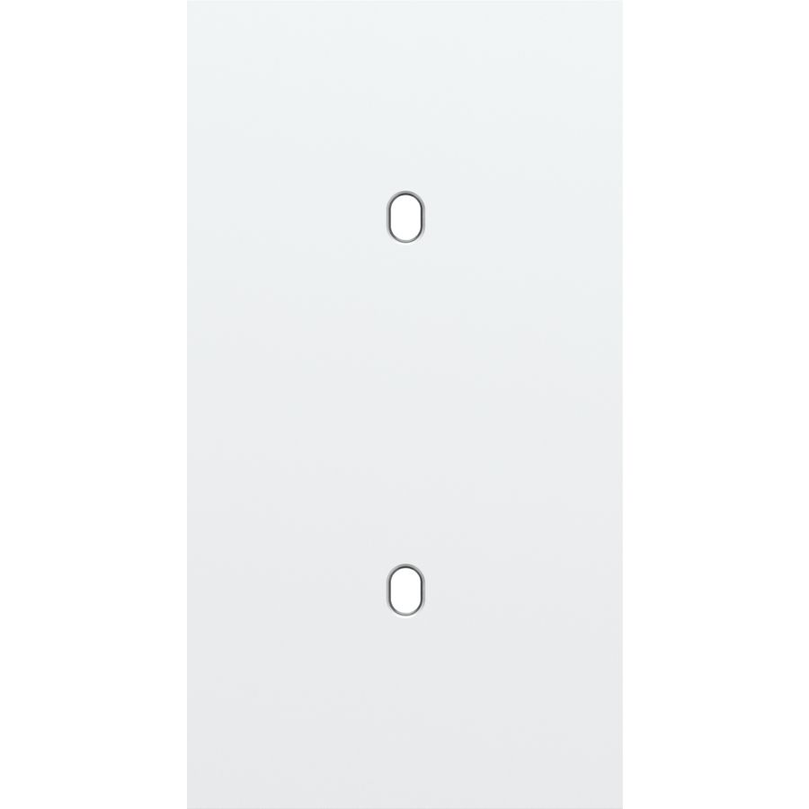 Tweevoudige afdekpl. verticaal 71mm centerafstand twee enkel