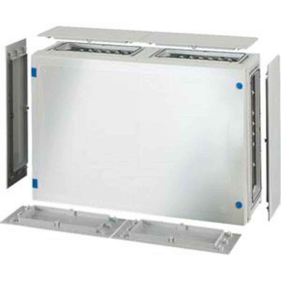 L. beh. BM4 546x366x163 wand Dicht Ondoorzichtig deksel