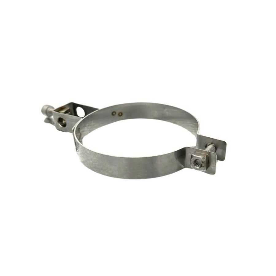 Muur- / plafondbeugel RVS Ø80 mm Nf-80