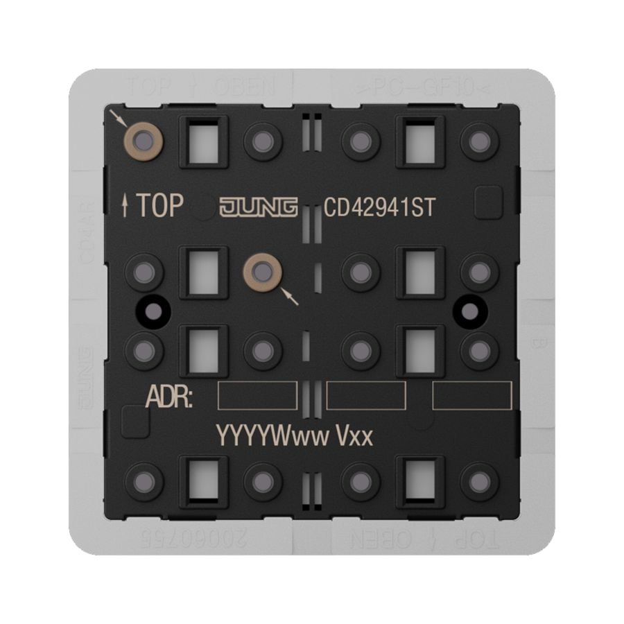 KNX CD Taster-mod.univ.Secure 4-v.