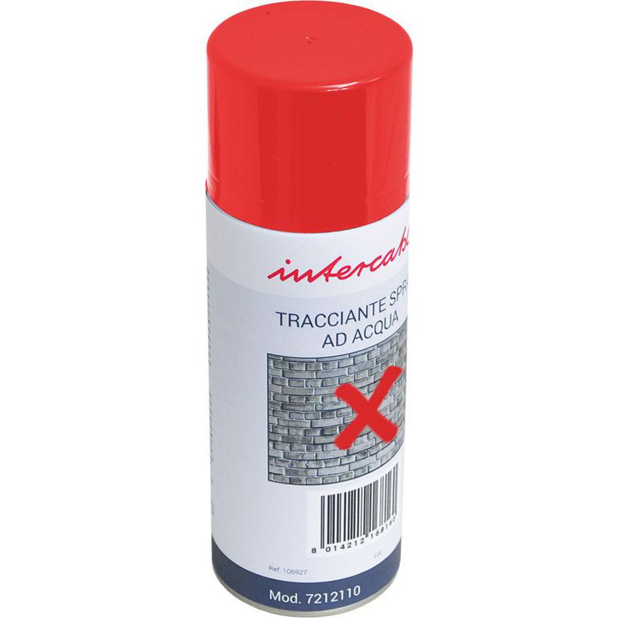 Spuitbus markeervloeistof 400ml rood