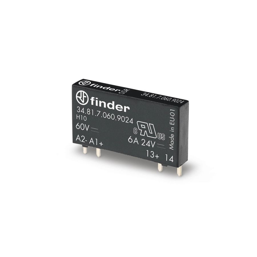 Optorelais Solid-State 1 maakcontact 6A/24V DC 12V DC S.