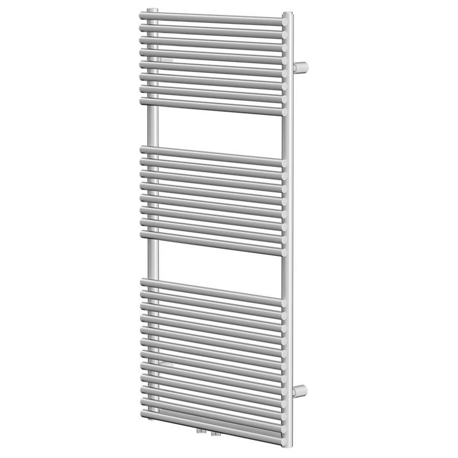 Badkamerradiator ELEN COMPACT (middenaansl. 50mm) 1100x500mm RVS Satin