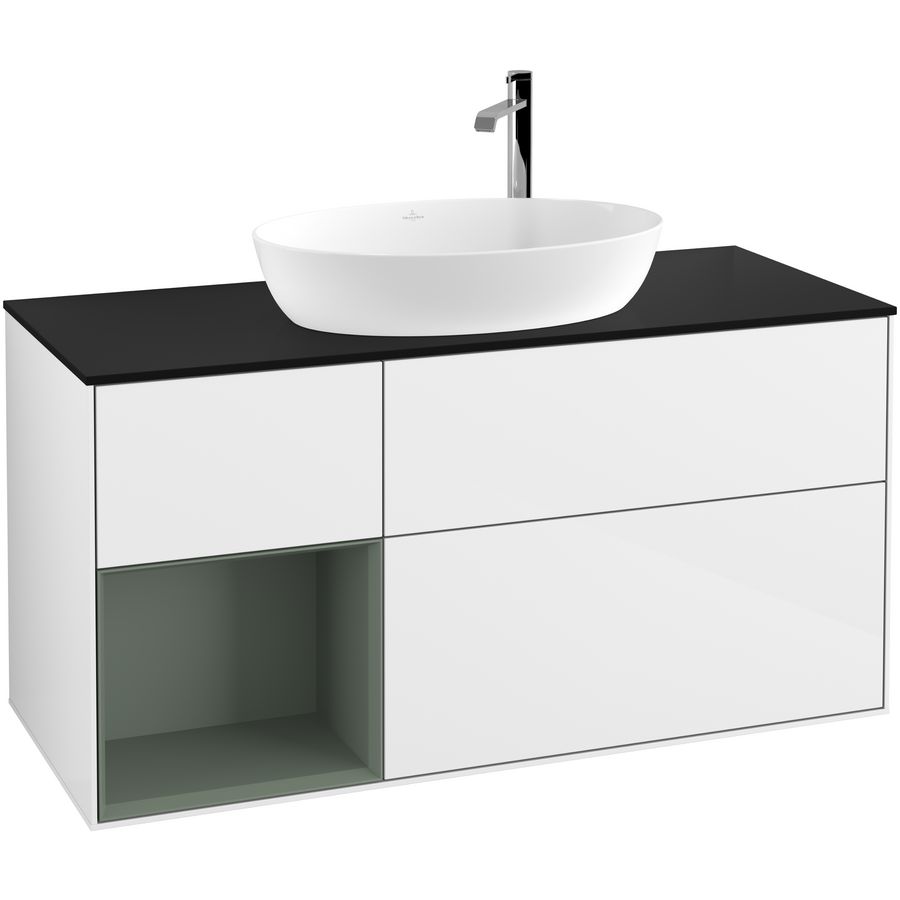 Wastafelonderkast Finion 1200x603x501mm G.White.L G942GMGF