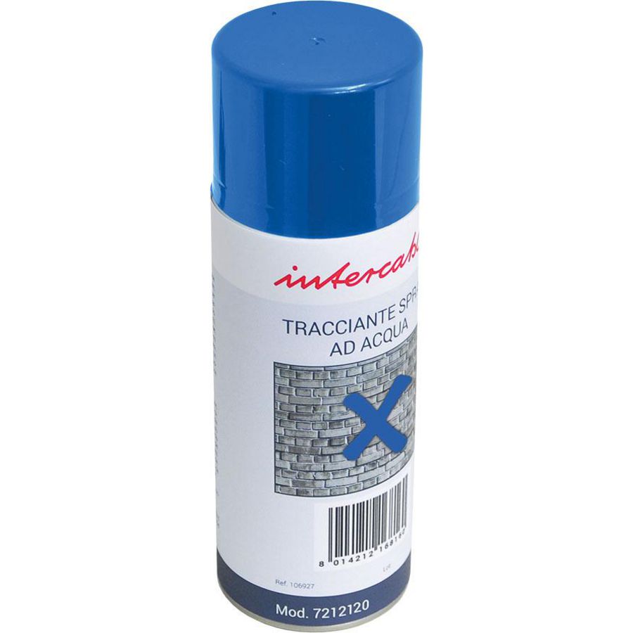 Spuitbus markeervloeistof 400ml blauw