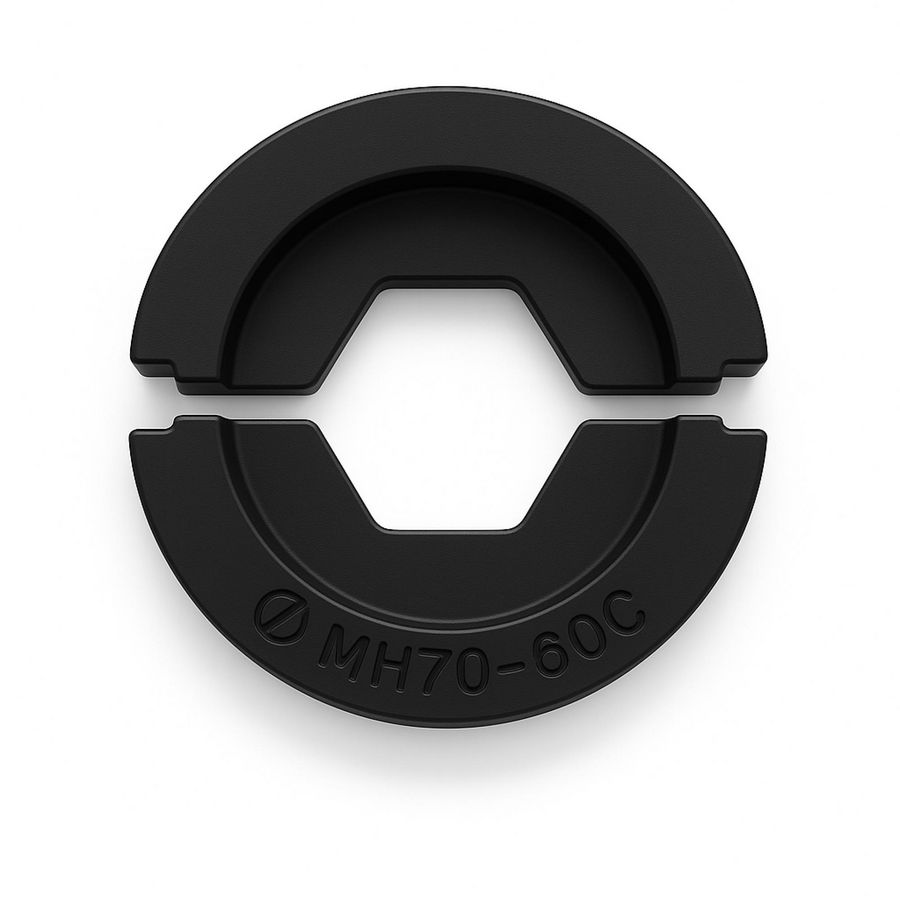 Matrijsset type C, 50kN hexagonaal 70mm2 voor 906000/906052