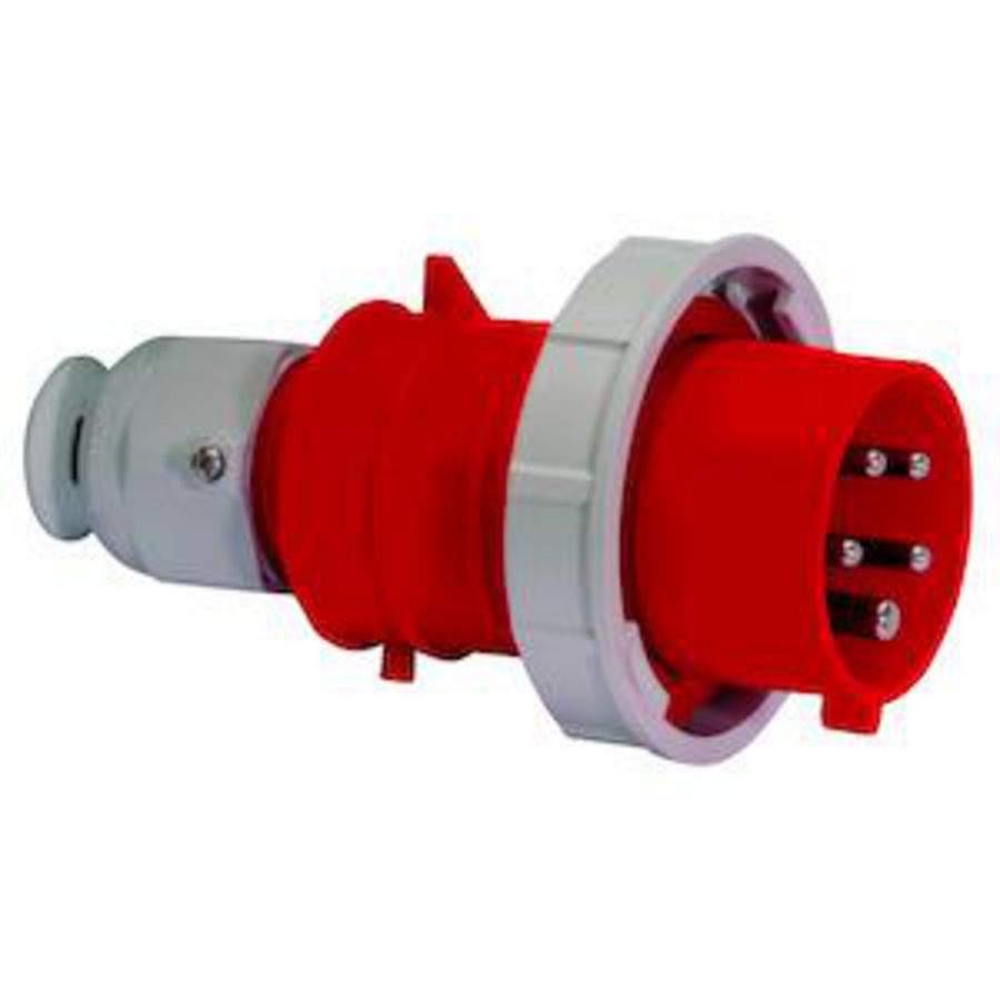 Steker 6h 16A 5P 400V IP67 QC MG Ni