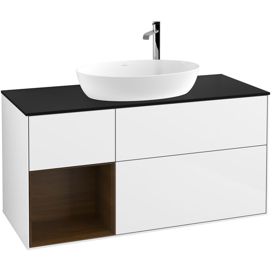 Wastafelonderkast Finion 1200x603x501mm G.White.L G942GNGF