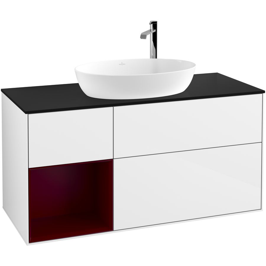 Wastafelonderkast Finion 1200x603x501mm G.White.L G942HBGF