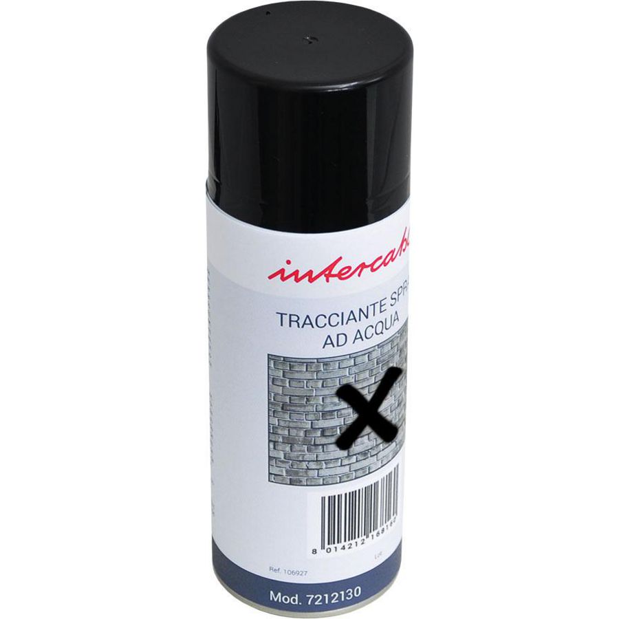 Spuitbus markeervloeistof 400ml zwart