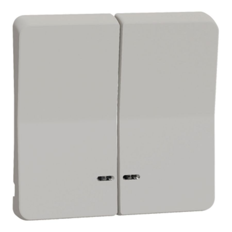 Inzetstuk Dubbele wip Controlevenster IP55 Polar Mureva Styl