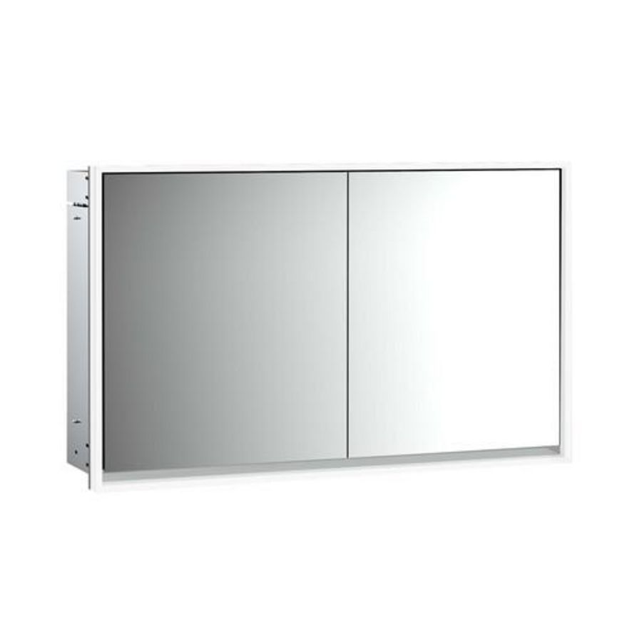 Spiegelkast Loft inbouw 1300mm 2 deur