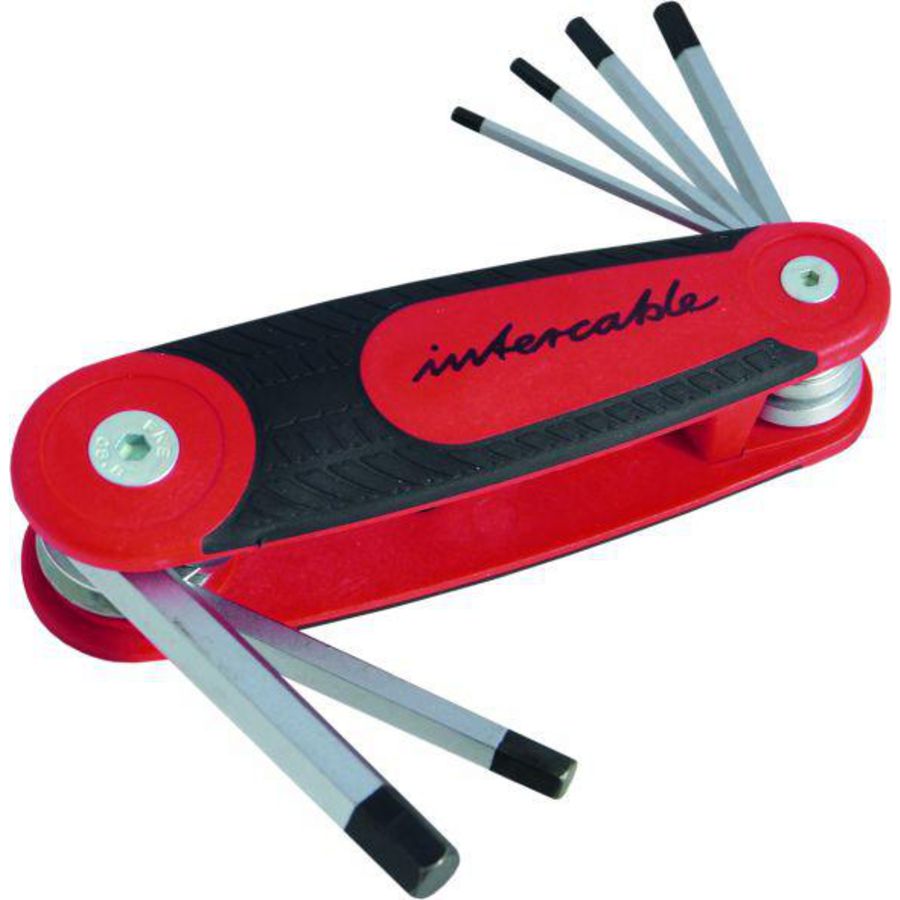 Set inbussleutels klaphouder