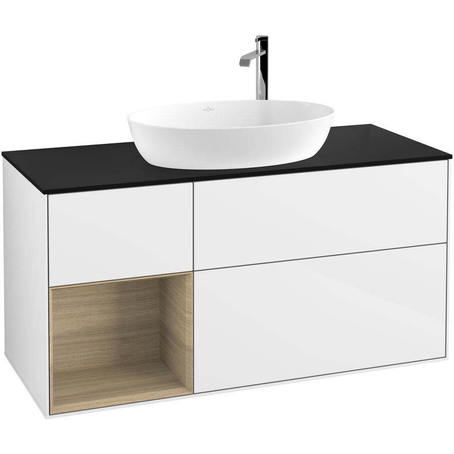 Wastafelonderkast Finion 1200x603x501mm G.White.L G942PCGF