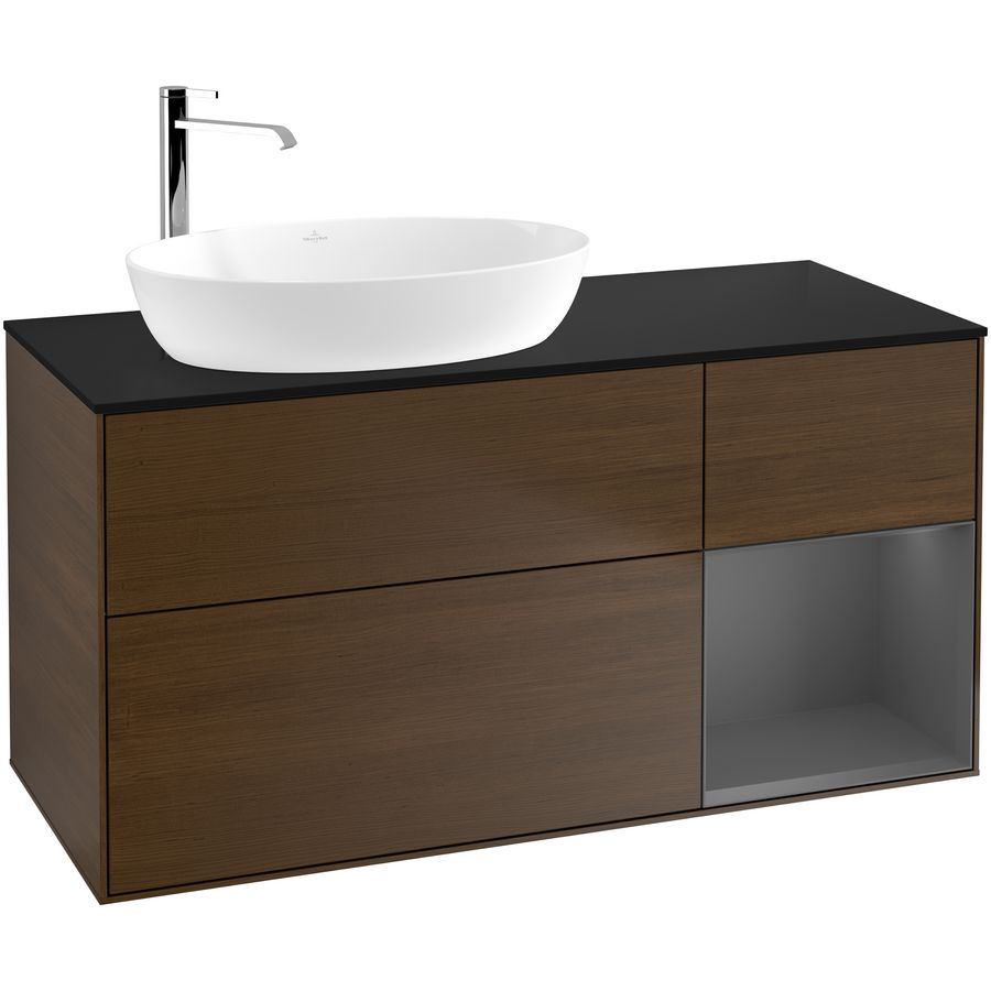 Wastafelonderkast Finion 1200x603x501mm W.Veneer G932GKGN