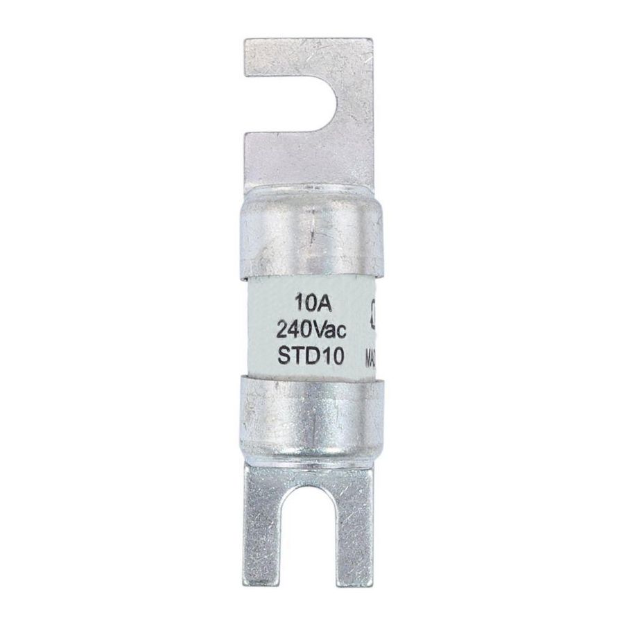 Zekering laagspanning 10A AC 240V 12x47mm gL/gG BS VVE=20