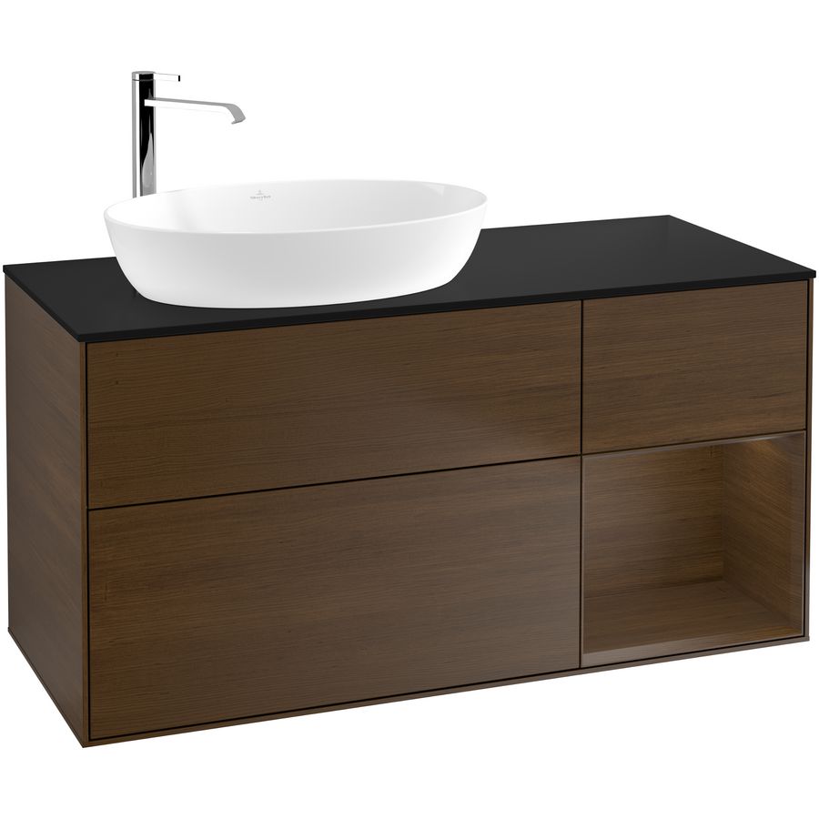 Wastafelonderkast Finion 1200x603x501mm W.Veneer G932GNGN