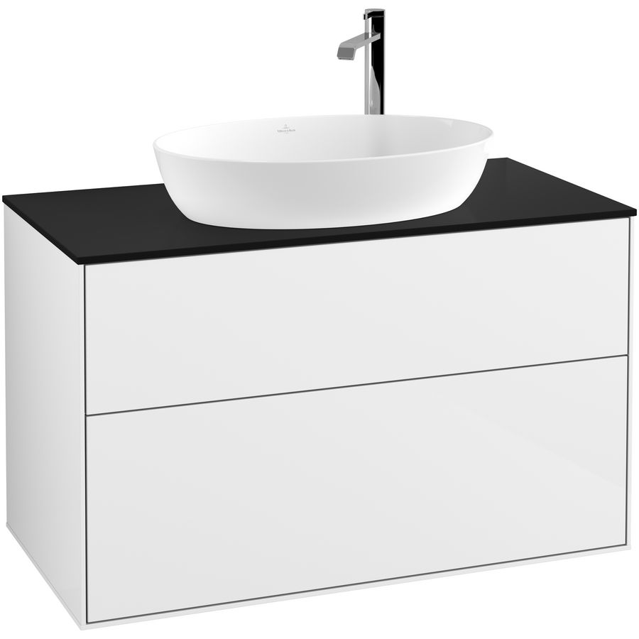 Wastafelonderkast Finion 1000x603x501mm G.White.L F88200GF
