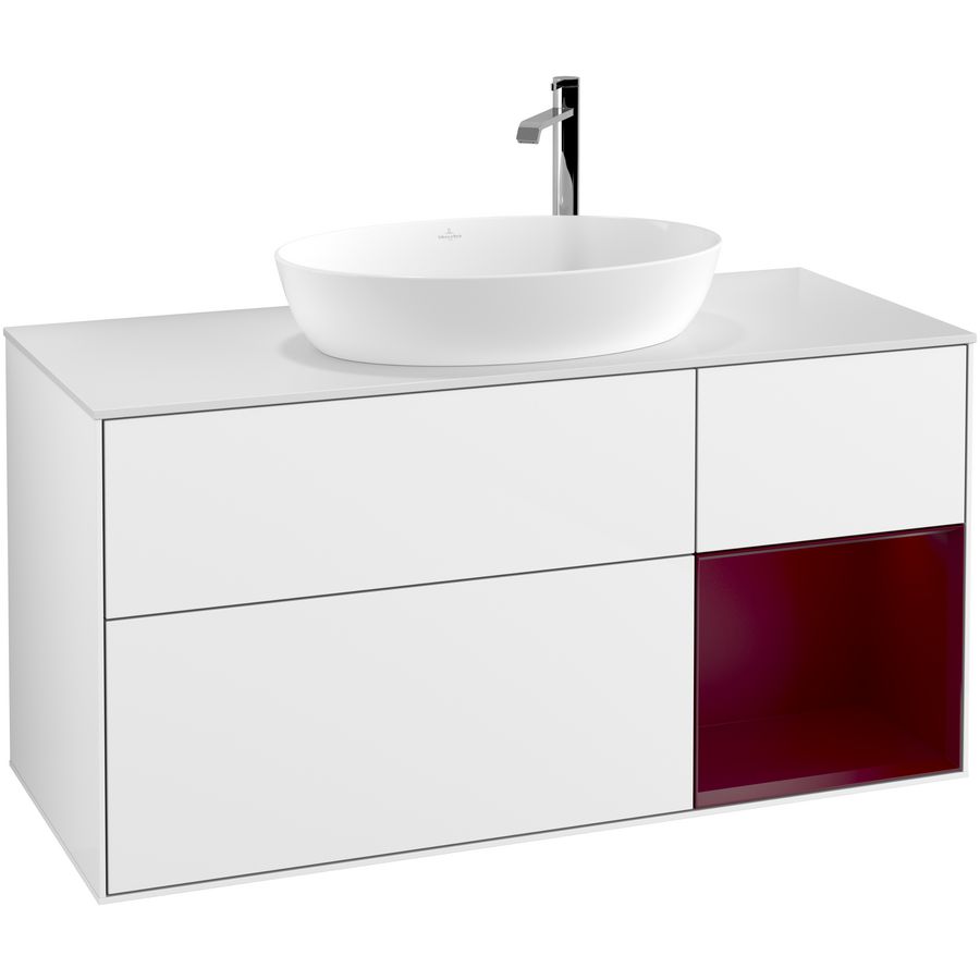 Wastafelonderkast Finion 1200x603x501mm G.White.L G951HBGF