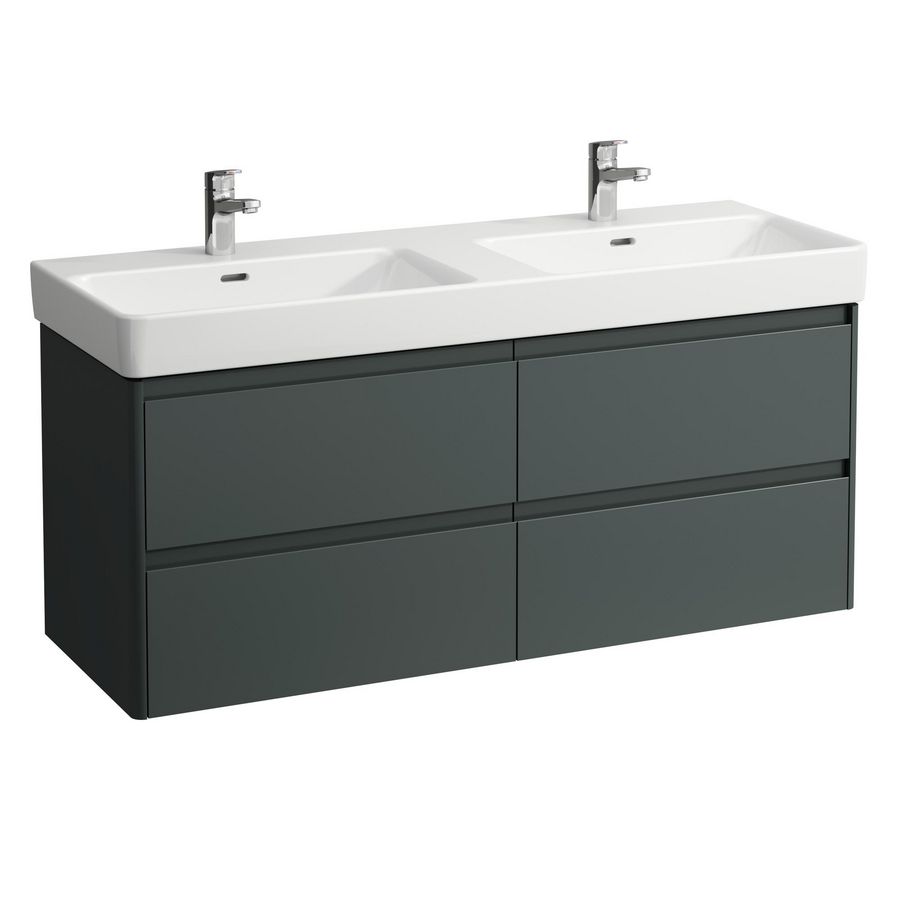 Vanity Unit 1270x445x515mm Traffic Grey H4113341082661