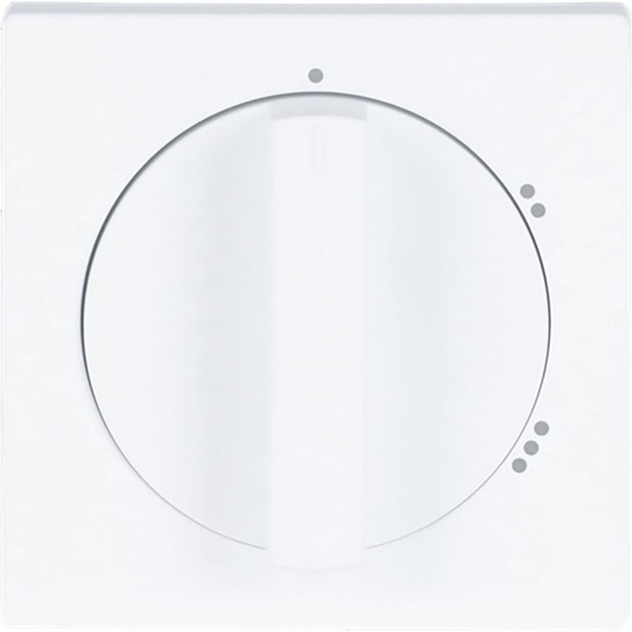 Centraalplaat voor 3 standen schak 2710/1U f-matwit (2542 DR/02-884)