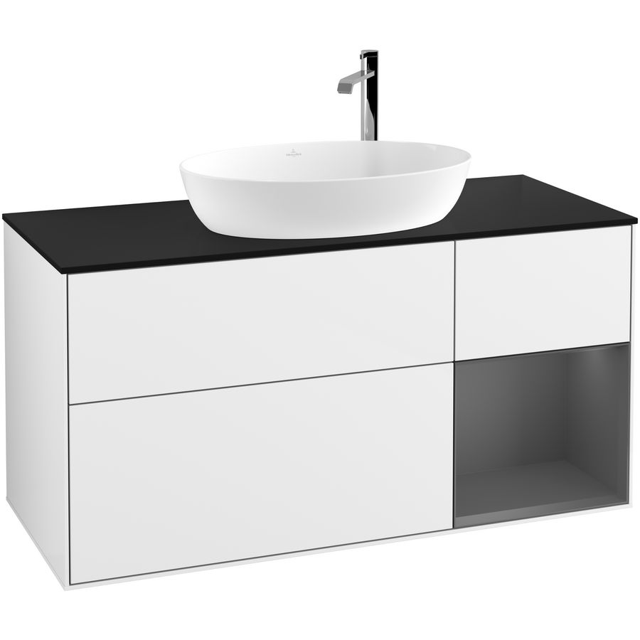 Wastafelonderkast Finion 1200x603x501mm G.White.L G952GKGF