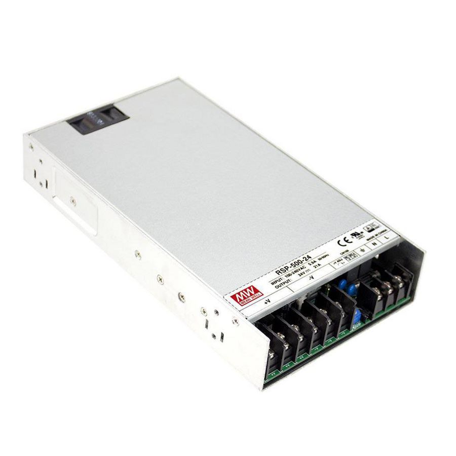AC-DC gesloten PSU Low Profile 500W 48V
