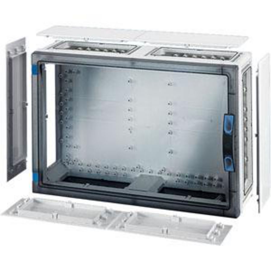 L. beh. BM4 546x366x186 wand Dicht Transparante deur