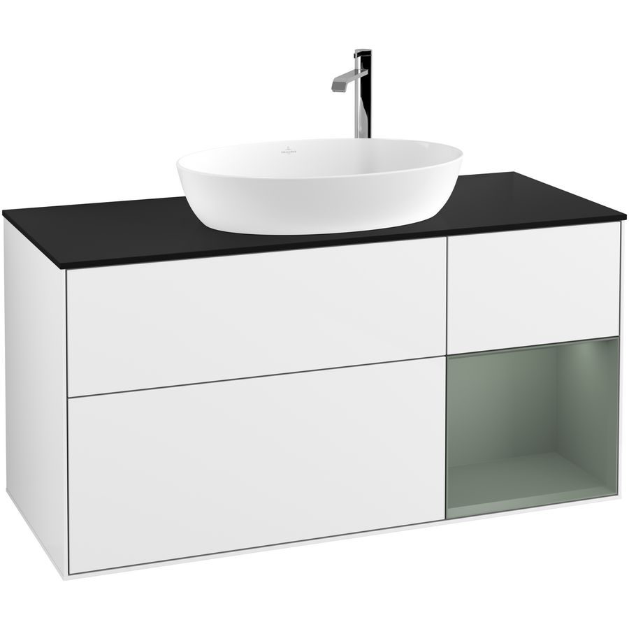 Wastafelonderkast Finion 1200x603x501mm G.White.L G952GMGF