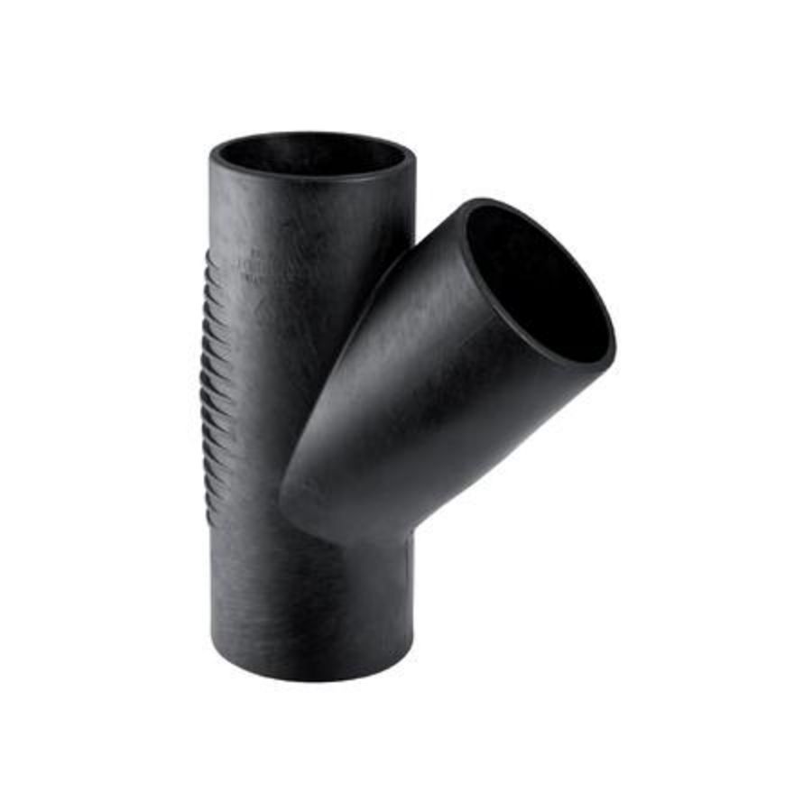 T-stuk 45° 75mm polyethyleen (PE) Silent-db20 geluidsarm