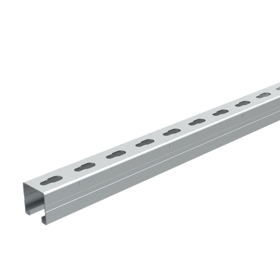 Lengte a 3m. Rail strut S 41x41x1,5 Thvz