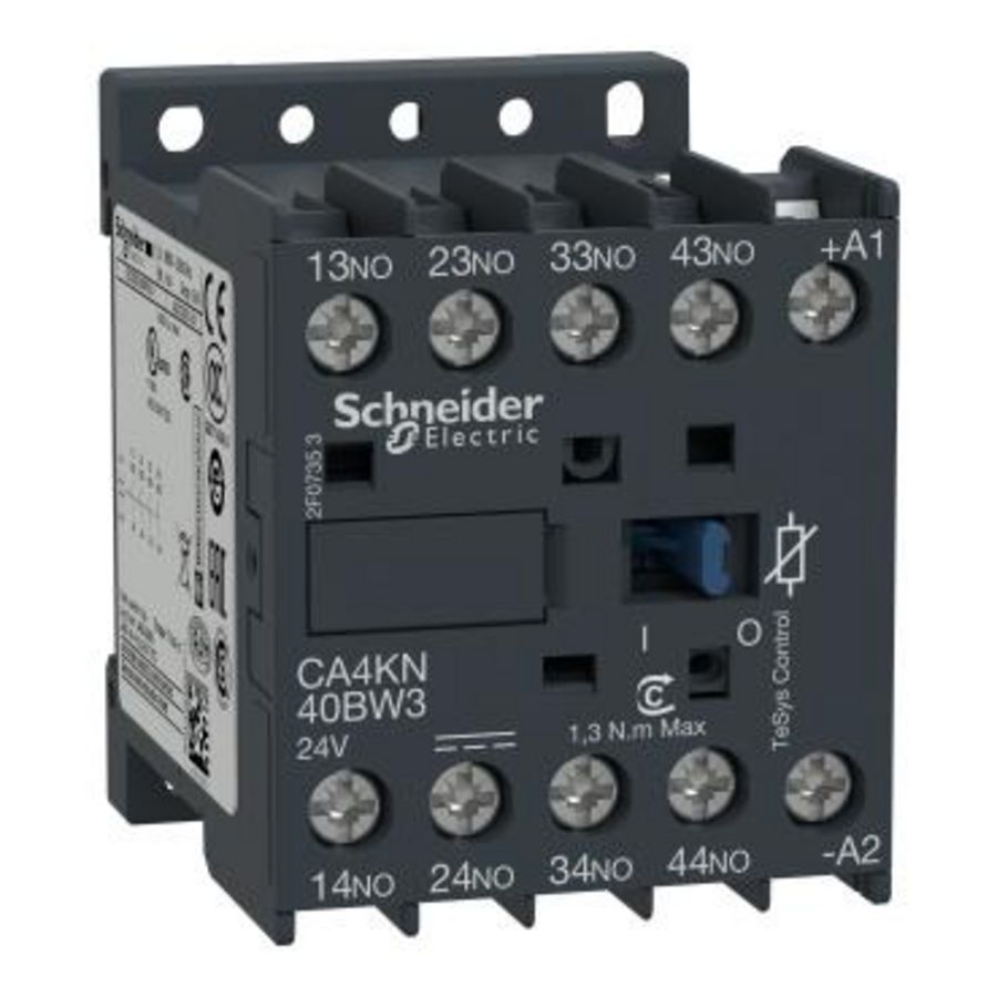 Hulpcontactor 4M <=690V Stuurspanning 24V DC Schroef K