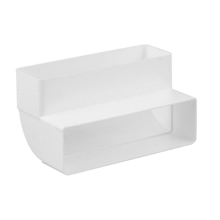 Hoekstuk vertikaal 90° 204x60mm