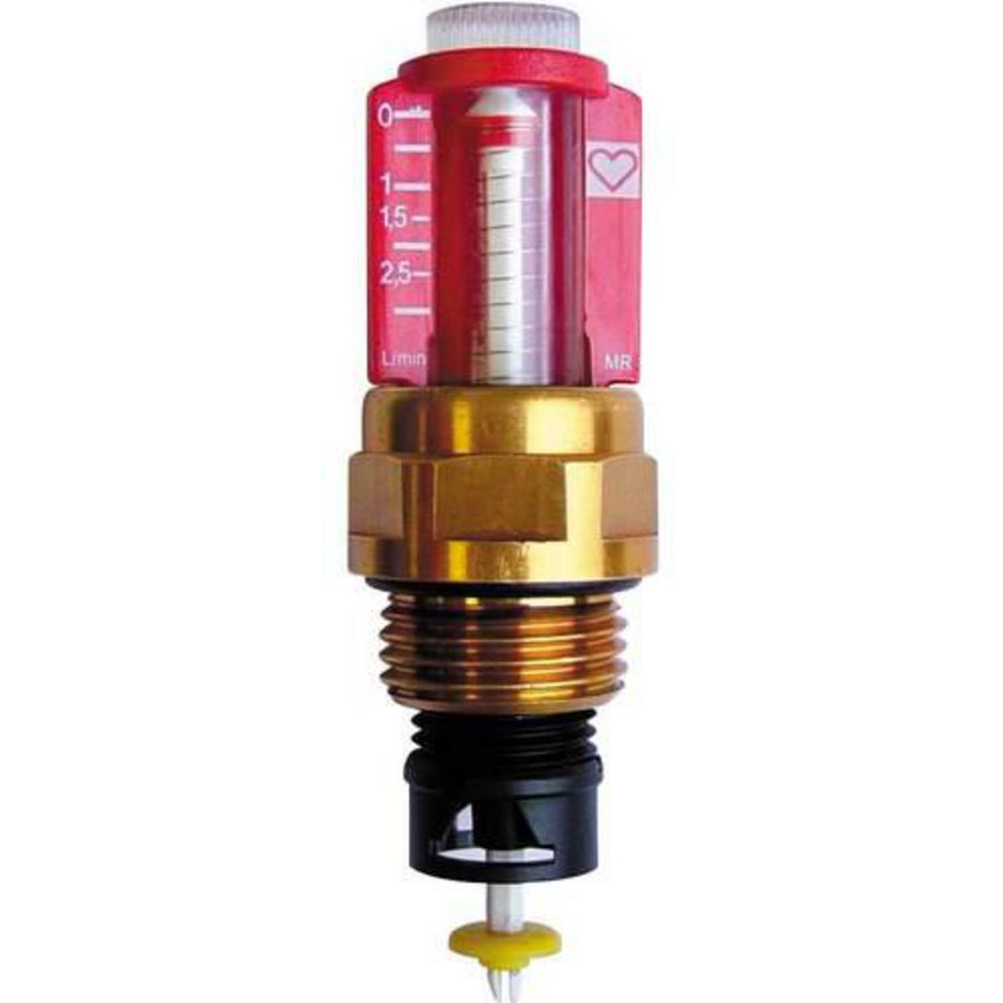 Flowmeter boven- en onderdeel 0-3L 8532