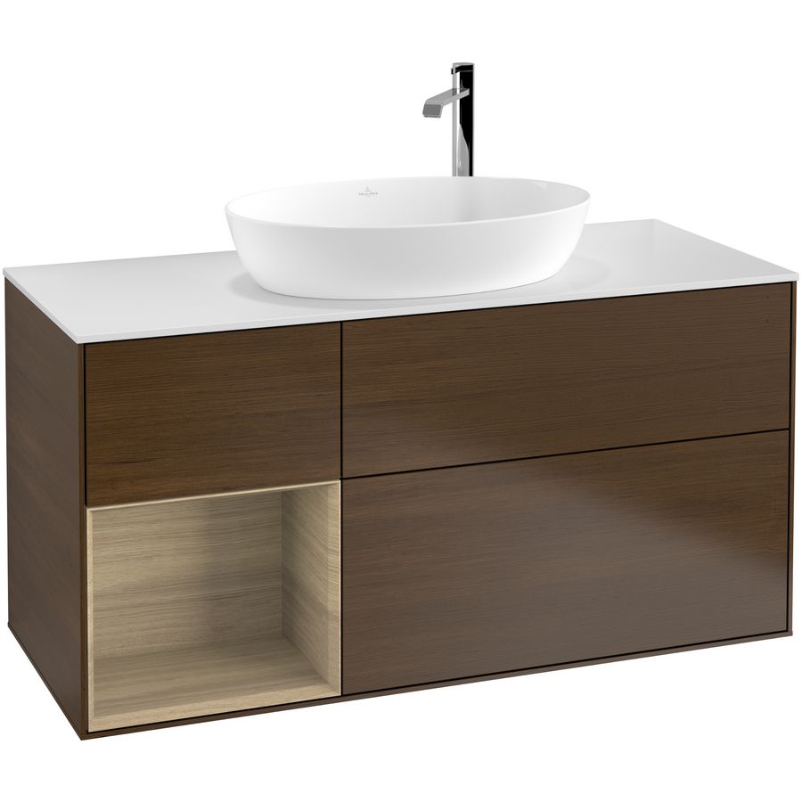 Wastafelonderkast Finion 1200x603x501mm W.Veneer G941PCGN