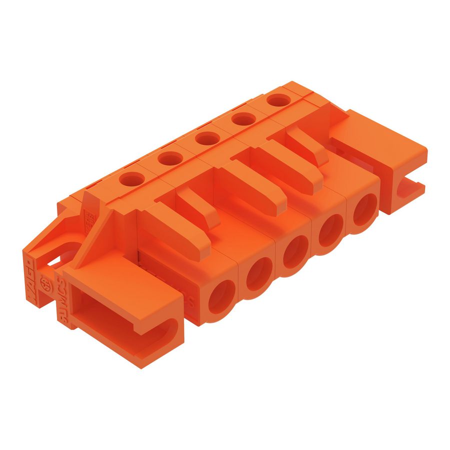THT FE steker HA raster 5,08mm oranje 232-265/047-000 VVE=50