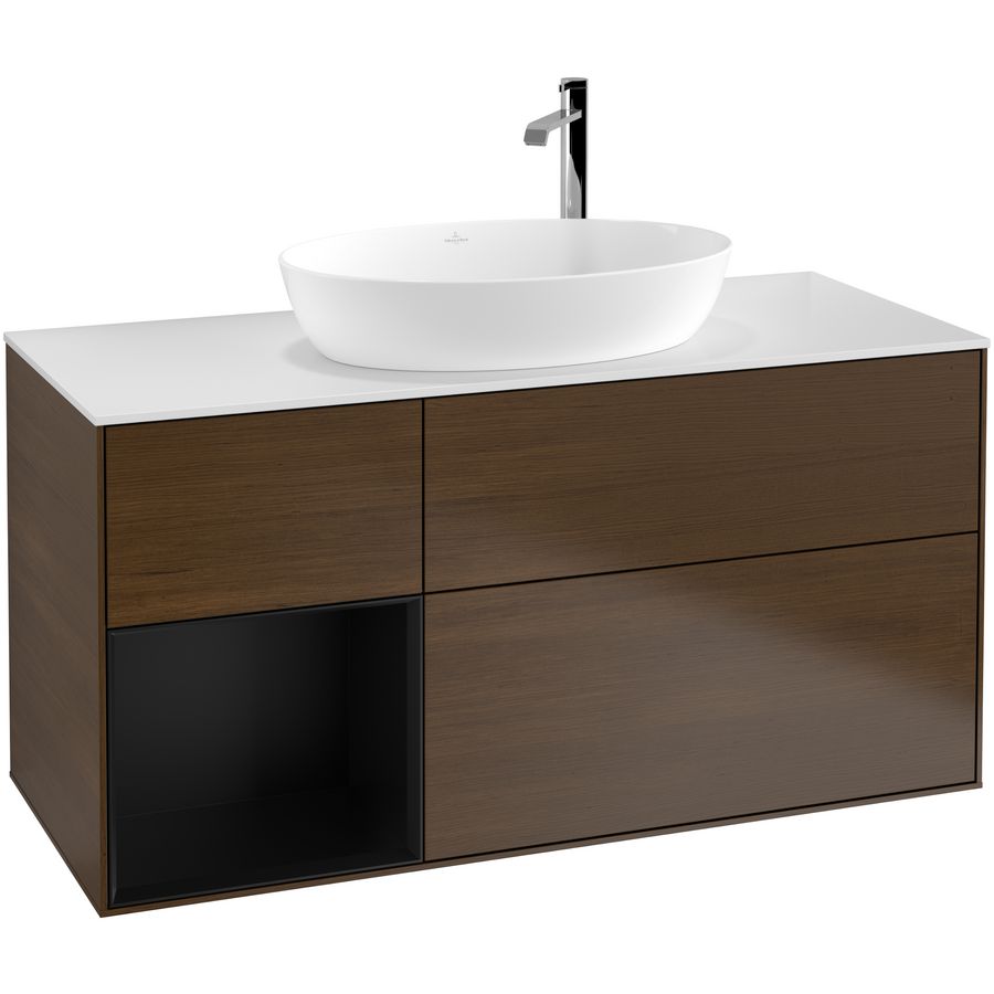 Wastafelonderkast Finion 1200x603x501mm W.Veneer G941PDGN
