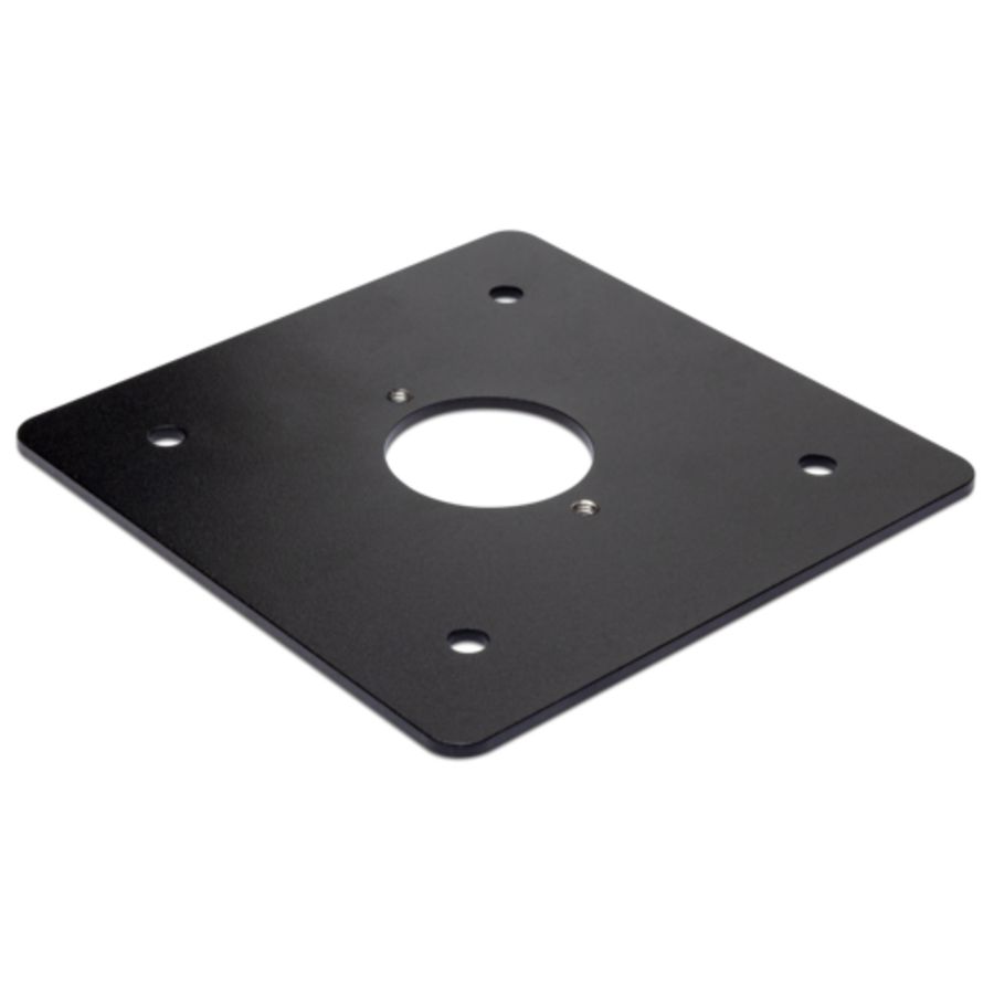 Poedergelakte grondplaat spuitwaterdichte tuinpaaltjes zwart