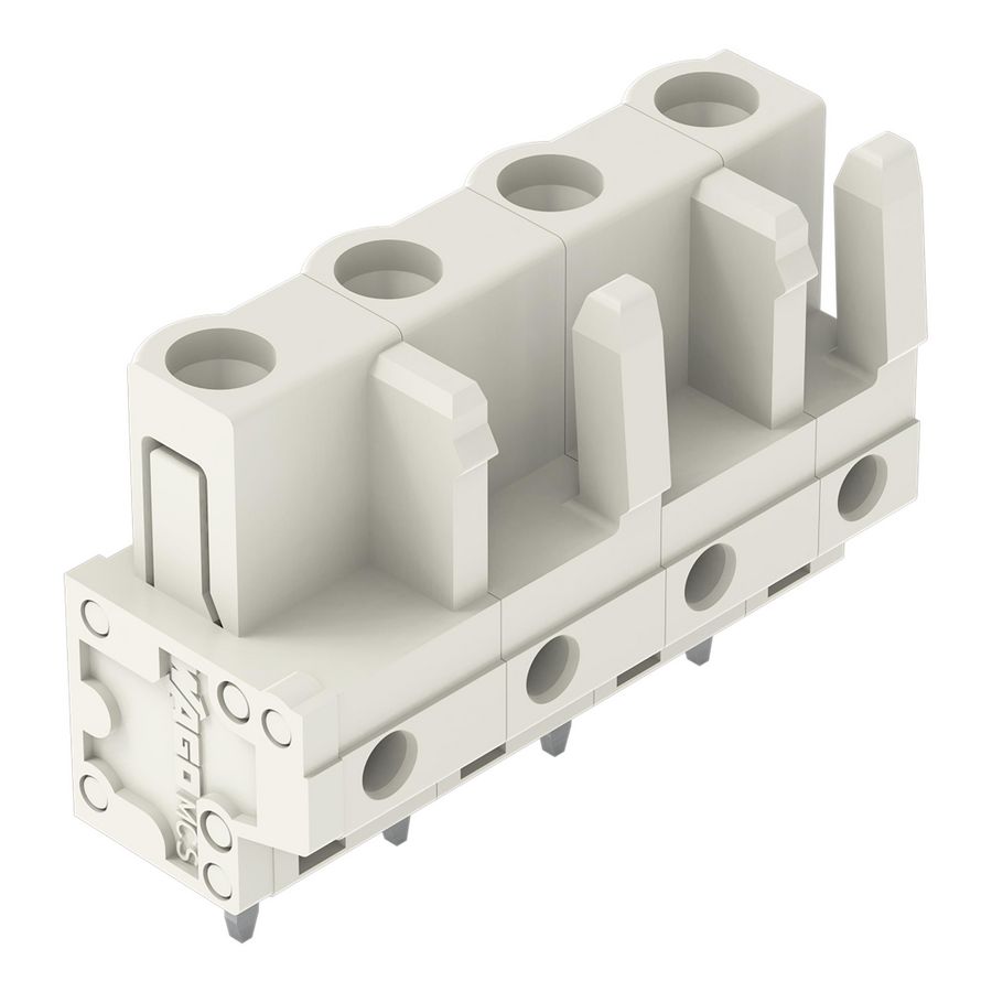 THT FE steker RE raster 7,5mm li.grijs 722-732 VVE=100