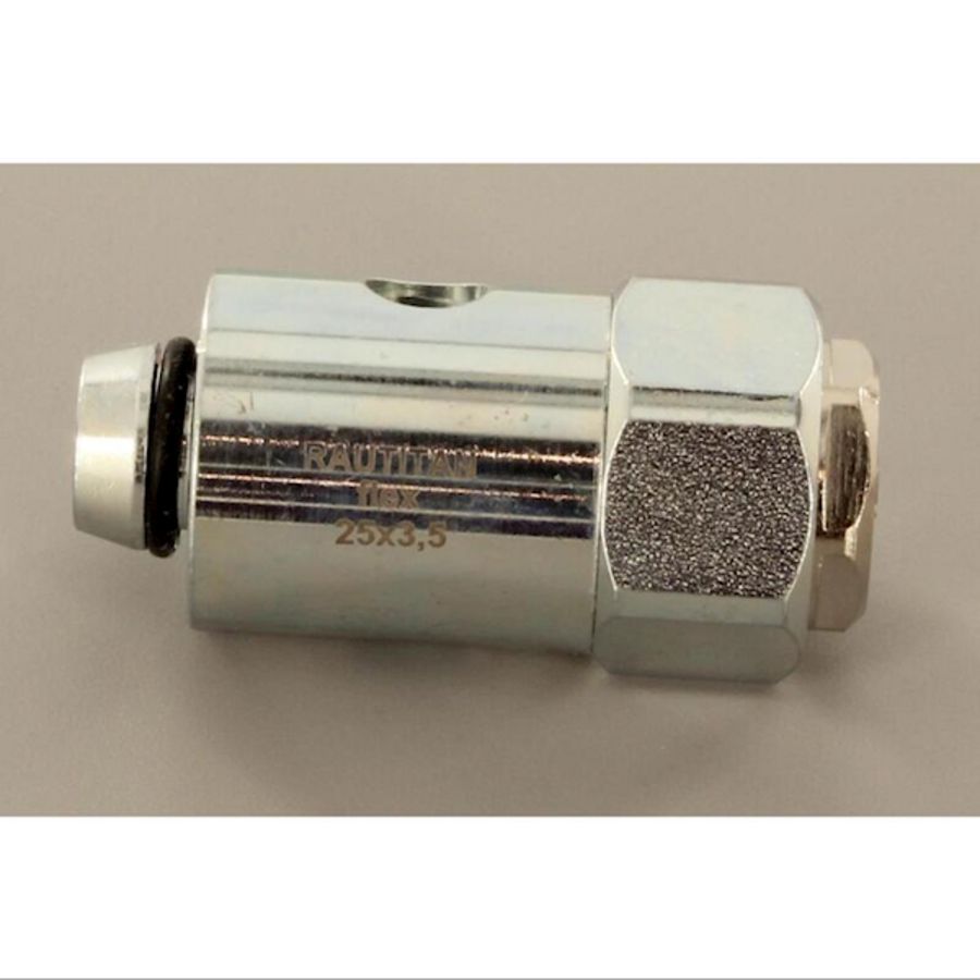 Afpersplug RAUTITAN v. buis flex 25mm