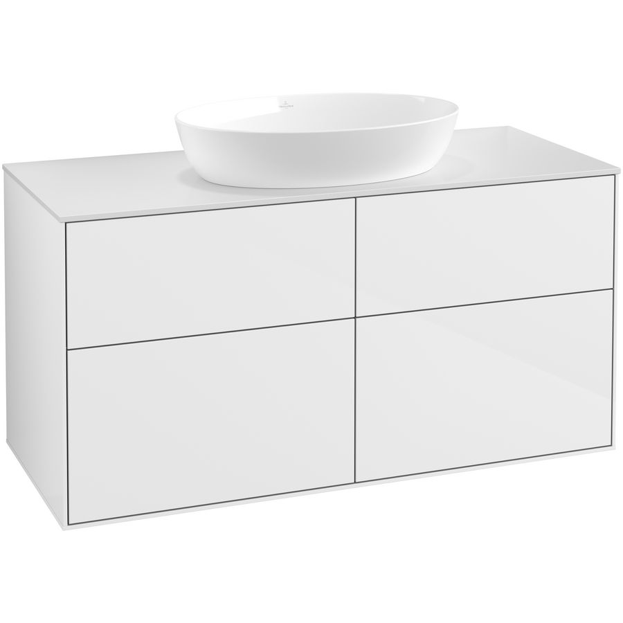 Wastafelonderkast Finion 1200x603x501mm G.White.L GA3100GF